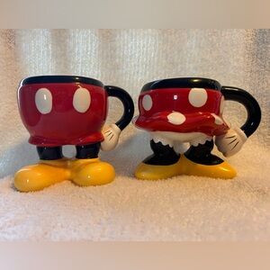Mini and Mickey Mouse Mugs